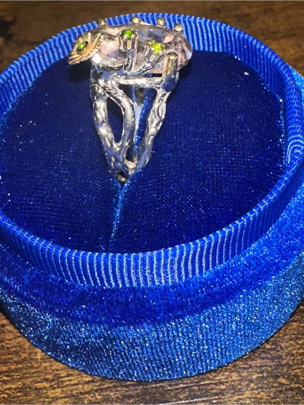 Ametrine Ring Sz 8
